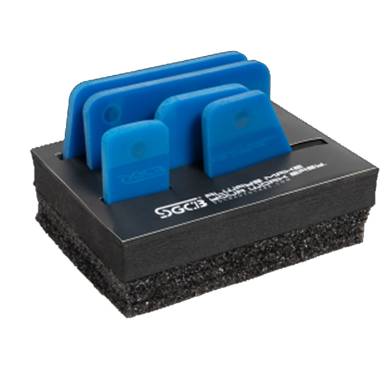 Complete-kit-for-applying-SGCB-body-protection-covers-SGCB-Detailing-PPF-Squeegee-Kit6 کیت کامل کاردک اجرای کاورهای محافظ بدنه اس جی سی بی SGCB Detailing PPF Squeegee Kit - Image 1
