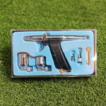 پیستوله رنگ پاش بادی حرفه ای ایر براش تفنگی کاسه رو 0.3 میلی متر Airbrush SM-116A