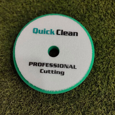 پد پولیش اسفنجی زبر 145 میلی متری کوئیک کلین مخصوص دستگاه پولیش روتاری Quick Clean Cutting Pad