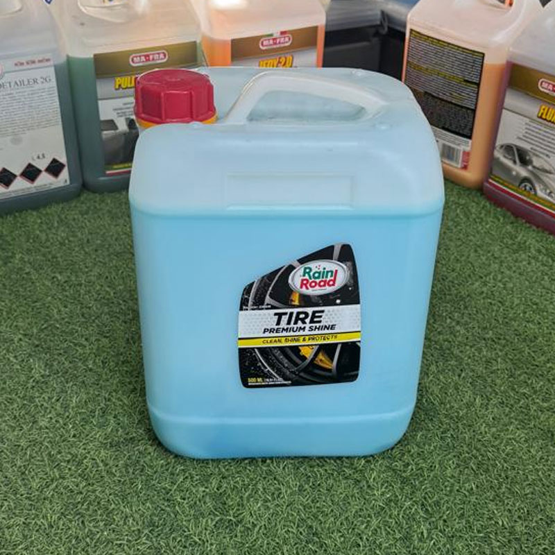 Rain-Road-brand-10-liter-tire-cleaner واکس لاستیک 10 لیتری برند رین رود - Image 1