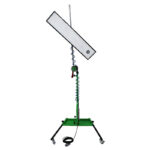 چراغ صافکاری چهار لاین ایستاده پایه دار مناسب صافکاری PDR مدل Stand Light