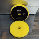 پد پولیش زبر زرد اس جی سی بی 150 میلی متری مدل SGCB RO & DA Buffing Foam Pad 5inches SGGA185 - Image 2