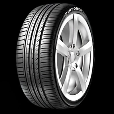 دو حلقه لاستیک کینفارست چین سایز 195/55R16 طرح گل KF550
