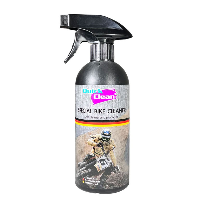 Quick-Clean-Motorcycle-Cleaning-Spray,-450-ml5 اسپری تمیز کننده موتور سیکلت کوئیک کلین حجم 450 میلی لیتر - Image 1