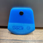 کاردک مخصوص اجرای پی پی اف اس جی سی بی مدل SGCB PPF Squeegee (fan shape) 7x7.5x0.6cm - Image 2