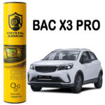گلس و تریم داخل 190 mic مناسب خودرو BAC X3 PRO ( بک ایکس 3 پرو )