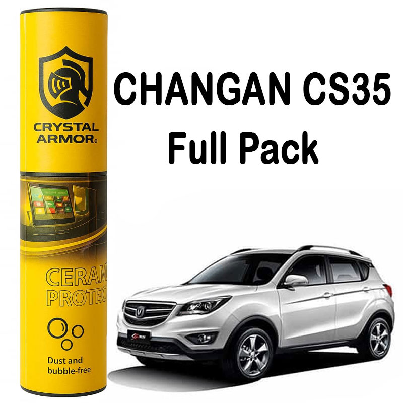 Glass-and-interior-trim-190-mic-suitable-for-CHANGAN-CS35-Full-Pack گلس و تریم داخل 190 mic مناسب خودرو CHANGAN CS35 Full Pack ( چانگان سی اس 35 فول پک) - Image 1