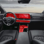 گلس و تریم داخل 190 mic مناسب خودرو KIA SPORTAGE 2024 ( کیا اسپورتیج ) - Image 2