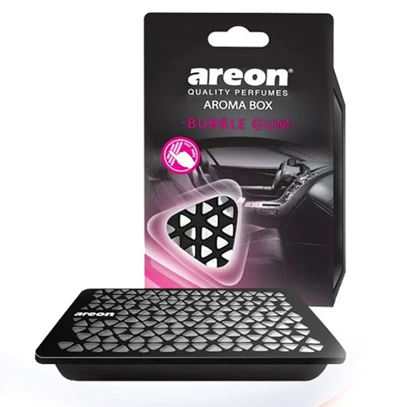 Areon-Air-Freshener-Aroma-Box-Model-Bubble-Gum-Scent خوشبو کننده آرئون مدل آروما باکس رایحه Bubble Gum - Image 1