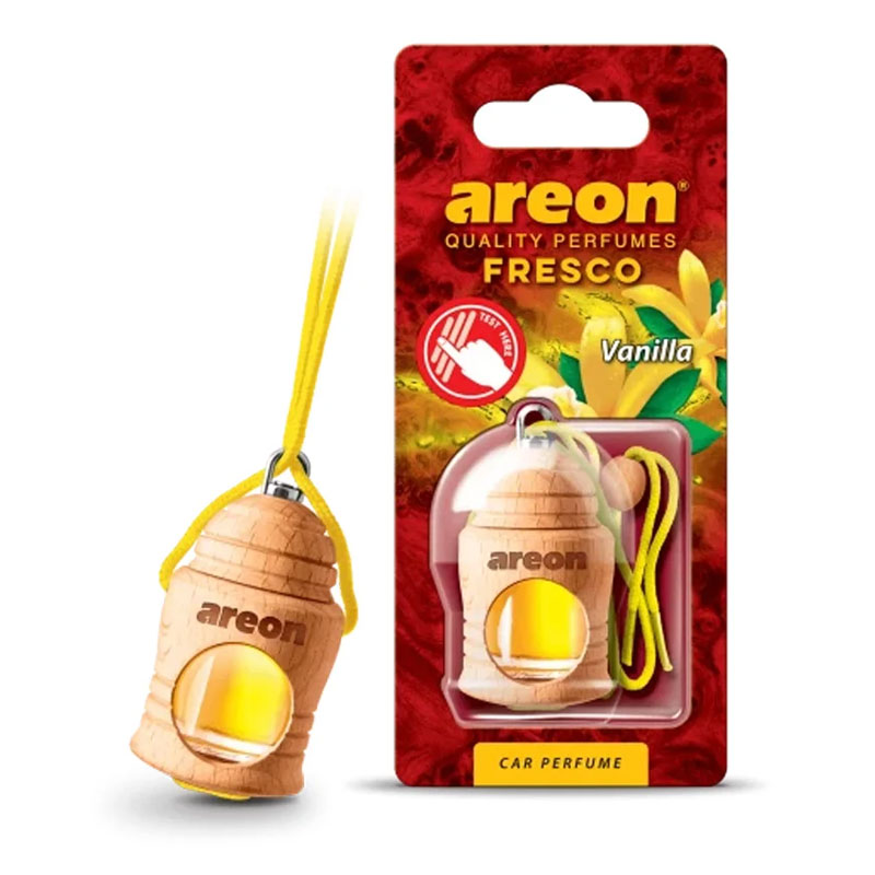 Areon-Fresco-car-air-freshener-with-Vanilla-scent-1 خوشبو کننده ماشین آرئون مدل فرسکو با رایحه Vanilla - Image 1