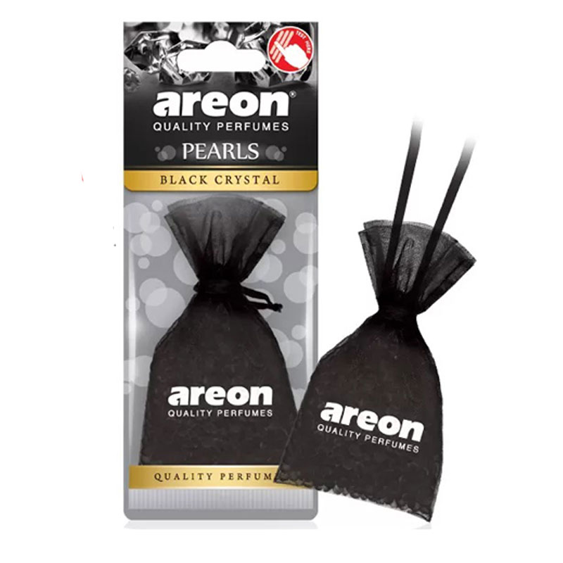 Areon-Pearl-Car-Air-Freshener-Black-Crystal-Fragrance خوشبو کننده خودرو آرئون مروارید رایحه Black Crystal - Image 1