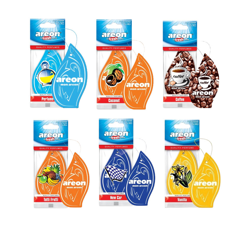 Areon-brand-air-freshener-(wholesale) خوشبو کننده کارتی برند آرئون 30 عددی (عمده) - Image 1