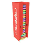 هولدر پد پولیش دیواری سایز 75 قرمز Wall Mount Polishing Pad Holder Red