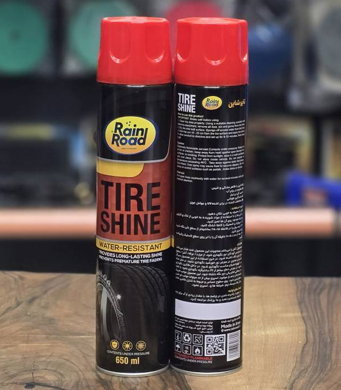 Rain-Road-Tire-Shine-brand-tire-wax واکس لاستیک برند رین رود tire shine