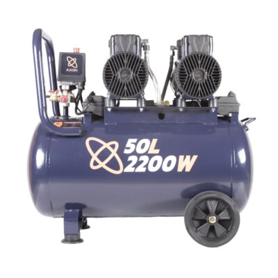 پمپ باد سایلنت آکسون 50 لیتر 2200 وات دو موتور مدل AXC-50FT11-2HA