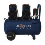 پمپ باد سایلنت آکسون 50 لیتر 3000وات دو موتور مدل AXC-50FT15-2HA