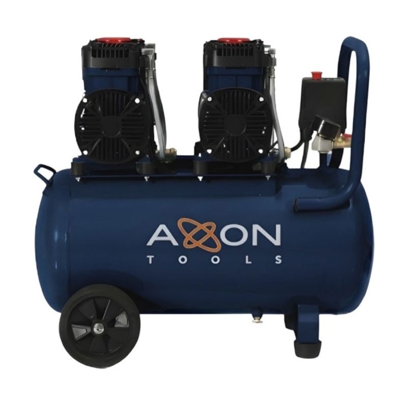 پمپ باد سایلنت آکسون 50 لیتر 3000وات دو موتور مدل AXC-50FT15-2HA