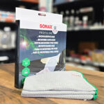 دستمال مایکروفایبر 40*40 شیشه و دیتیلینگ خودرو سوناکس SONAX PROFILINE MICROFIBRE CLOTH GLASS
