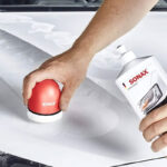 پولیش و واکس همرنگ سفید سوناکس Sonax Polish & Wax White 500ml