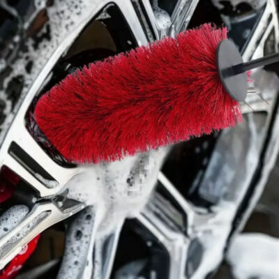 برس و فرچه تمیز کننده رینگ شو سورین بو Surainbow Red Wheel Cleaning Brush Small