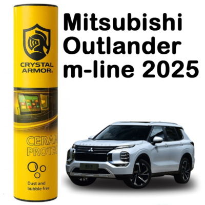 گلس و تریم داخل 190 mic مناسب خودرو 2025 Mitsubishi Outlander m line (میتسوبیشی اوتلندر ام لاین 2025 )