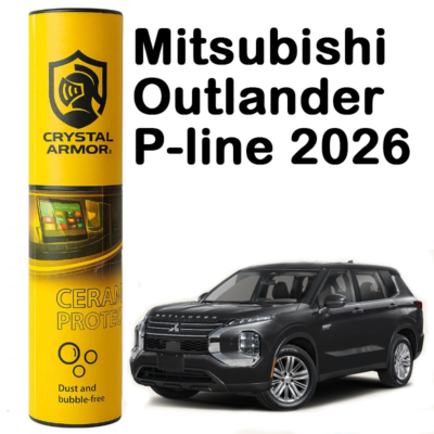 گلس و تریم داخل 190 mic مناسب خودرو 2026 Mitsubishi Outlander p line (میتسوبیشی اوتلندر پی لاین 2026 )