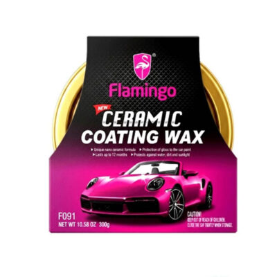 واکس نانو سرامیک بدنه خودرو فلامینگو مدل Flamingo Ceramic Coating Wax
