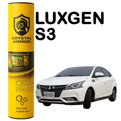 گلس و تریم داخل 190 mic مناسب خودرو LUXGEN S3 ( لوکسژن ال 3 )
