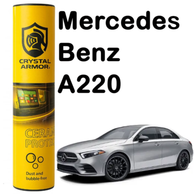 گلس و تریم داخل 190 mic مناسب خودرو Mercedes Benz A220 ( مرسدس بنز A220 )
